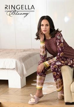 PIŻAMA - KOSZULKA DAMSKA Z DŁUGIM RĘKAWEM RINGELLA 2551407