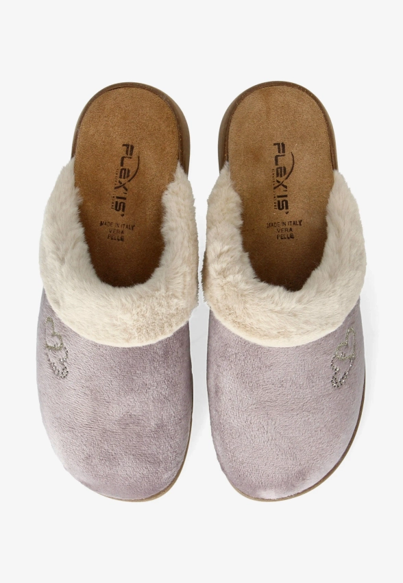 CIEPŁE PANTOFLE DAMSKIE PATRIZIA 6514