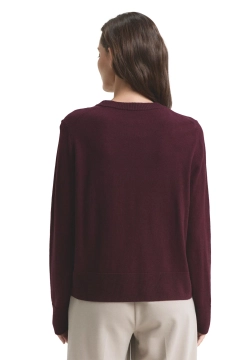 SWETER DAMSKI Z DOMIESZKĄ KASZMIRU TOM TAILOR 1048341