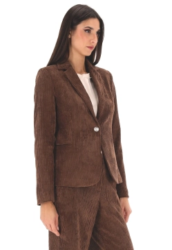 SZTRUKSOWA MARYNARKA DAMSKA EKS L2531