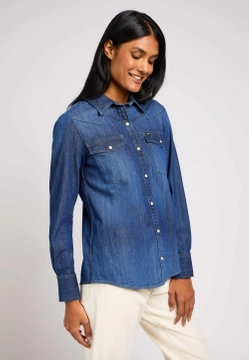 JEANSOWA KOSZULA DAMSKA LEE 112350256