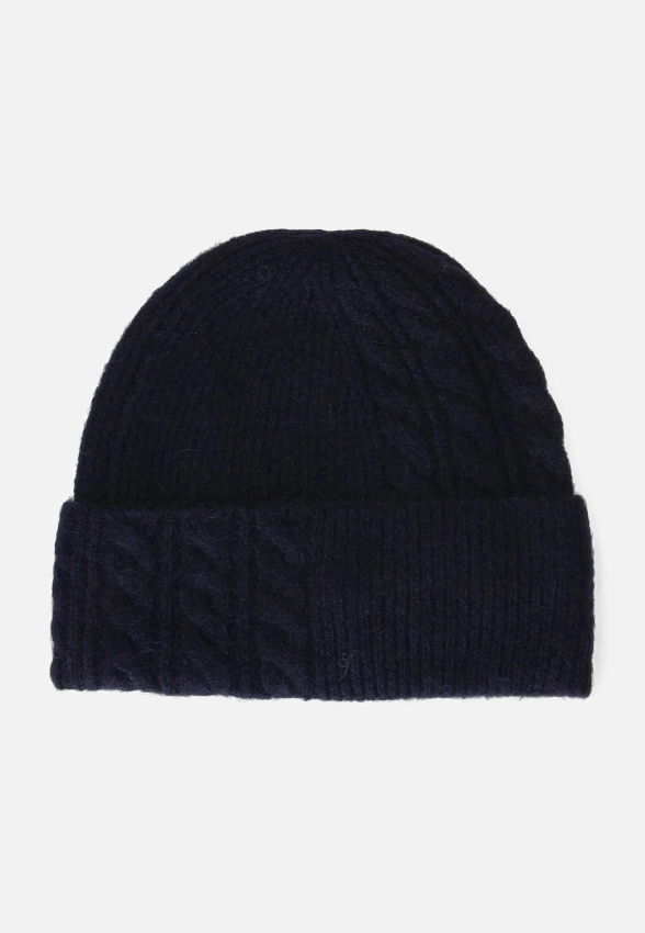 CZAPKA DAMSKA Z DOMIESZKĄ WEŁNY TOMMY HILFIGER AW0AW17784C