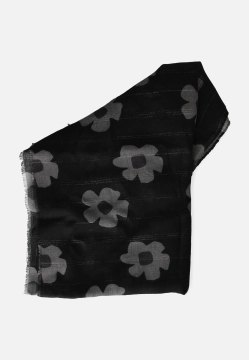 SZAL DAMSKI PRZEPLATANY METALICZNĄ NICIĄ COVERI COLLECTION 252304