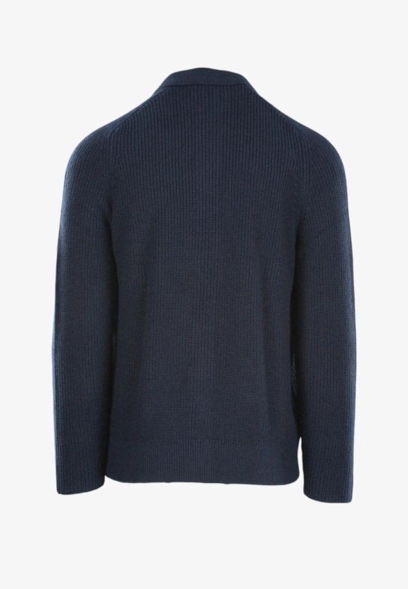 SWETER MĘSKI ZAPINANY NA GUZIKI Z DOMIESZKĄ WEŁNY OLYMP 531686