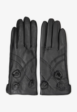 RĘKAWICZKI SKÓRZANE DAMSKIE WITTCHEN 44-6A-712-1