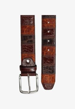 SKÓRZANY PASEK MĘSKI GABEL PATCHWORK