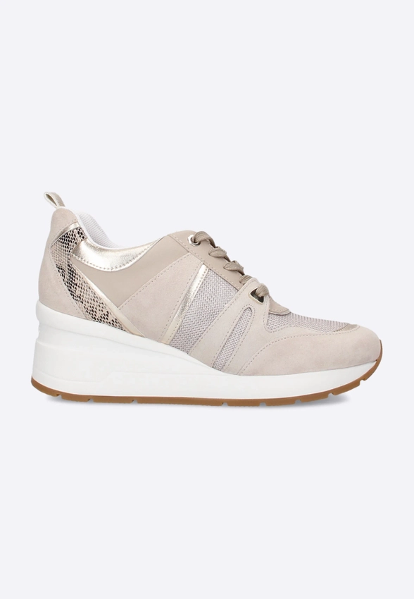 SKÓRZANE SNEAKERSY DAMSKIE GEOX D268LB 022AS