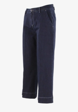 JEANSY DAMKSIE 3/4 Z SZEROKĄ NOGAWKĄ CHIARA DALBA 61133