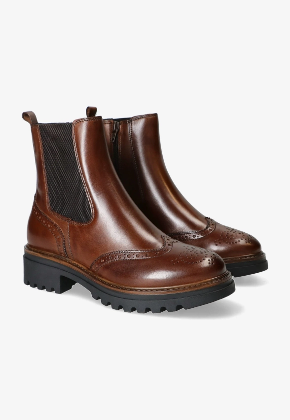 SKÓRZANE SZTYBLETY DAMSKIE SHOELAB 682