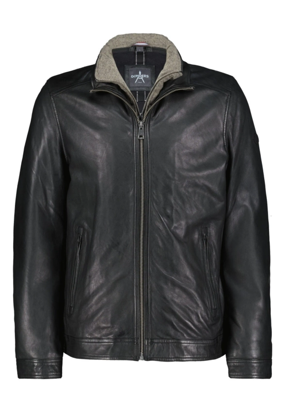 KURTKA MĘSKA SKÓRZANA Z ODPINANĄ WSTAWKĄ DONDERS 52619