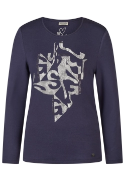 T-SHIRT DAMSKI Z DŁUGIM RĘKAWEM BARBARA LEBEK 36670052