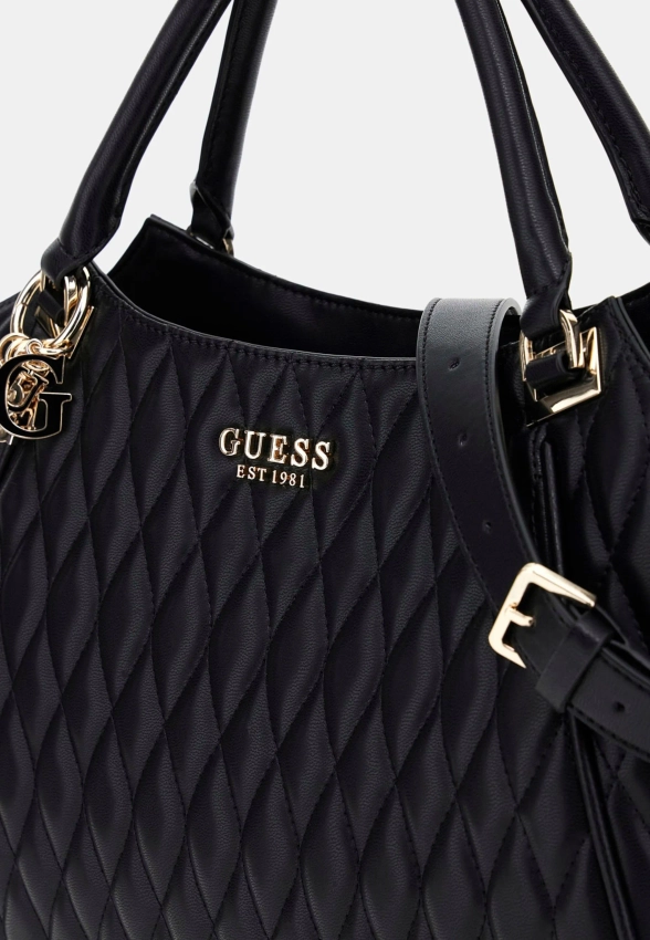 DUŻA PIKOWANA TOREBKA DAMSKA GUESS HWQG81 22220