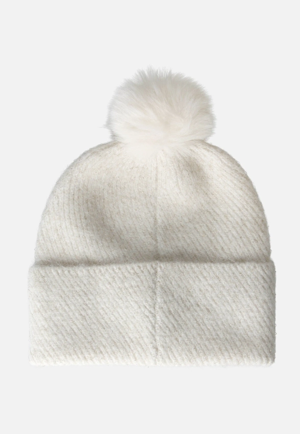 CZAPKA DAMSKA Z DIMIESZKĄ WEŁNY TOMMY HILFIGER AW0AW17855C