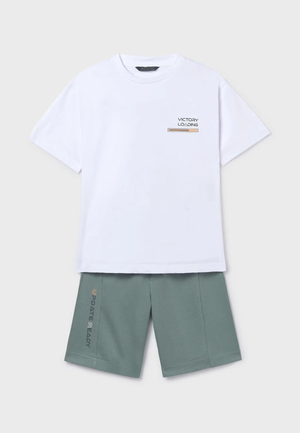 KOMPLET CHŁOPIĘCY T-SHIRT KRÓTKIE SPODENKI MAYORAL 6689