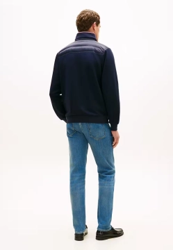 BLUZA MĘSKA Z PIKOWANY PRZODEM TOMMY HILFIGER MW0MW41329