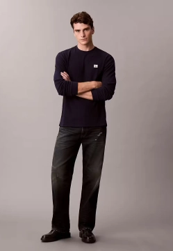 T-SHIRT MĘSKI Z DŁUGIM RĘKAWEM CALVIN KLEIN LV040EM217