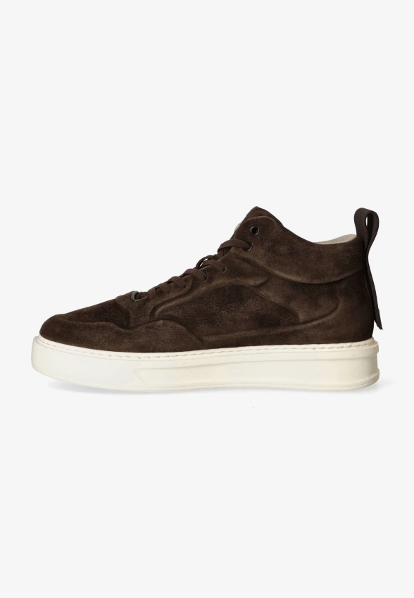 SKÓRZANE WYSOKIE SNEAKERSY MĘSKIE BARRACUDA BU3591