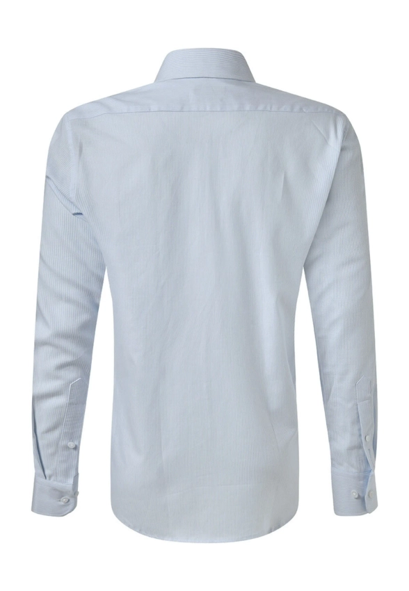 KOSZULA MĘSKA Z DŁUGIM RĘKAWEM W PASY PIERRE CARDIN C6 11004 0519