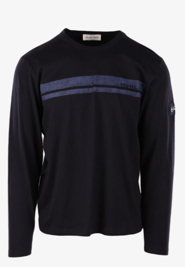 T-SHIRT MĘSKI Z DŁUGIM RĘKAWEM YES ZEE T828 CY02