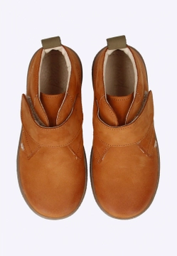 TRZEWIKI DZIECIĘCE SKÓRZANE ZAPINANE NA RZEP EMEL E 2489-44