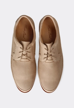 SKÓRZANE PÓŁBUTY MĘSKIE MAIN & LAND X588