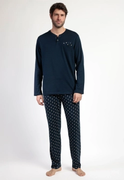 PIŻAMA MĘSKA Z DŁUGIM RĘKAWEM ADMAS Z KOLEKCJI STAR WARS 63771