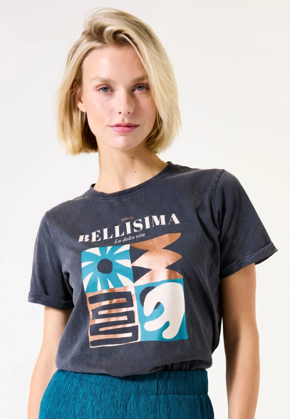 T-SHIRT DAMSKI  GARCIA JEANS G50205