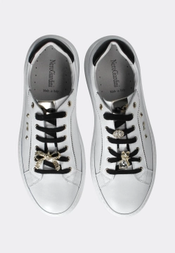 SNEAKERSY DAMSKIE NERO GIARDINI 1411622D