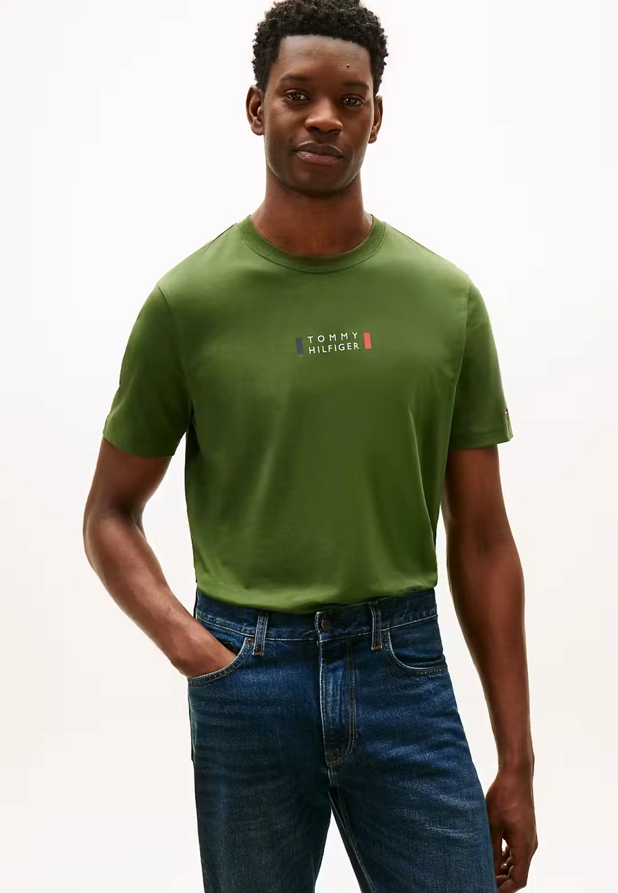 T-SHIRT MĘSKI Z KRÓTKIM RĘKAWEM TOMMY HILFIGER MW0MW41453