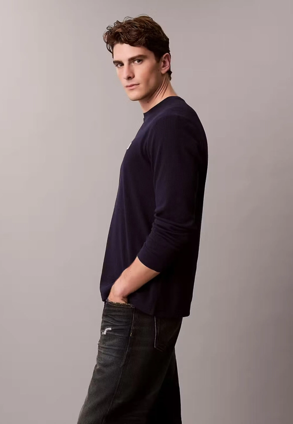 T-SHIRT MĘSKI Z DŁUGIM RĘKAWEM CALVIN KLEIN LV040EM217