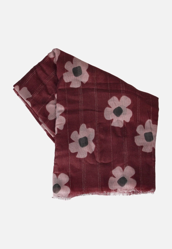 SZAL DAMSKI PRZEPLATANY METALICZNĄ NICIĄ COVERI COLLECTION 252304