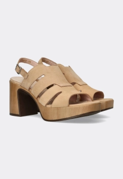 SKÓRZANE SANDAŁY DAMSKIE WONDERS L-1422