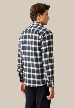 KOSZULA MĘSKA Z DŁUGIM RĘKAWEM W KRATĘ ASCOT SPORT 15828205