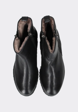 OCIEPLANE BOTKI DAMSKIE ZE SKÓRY DONNA SOFT DS1888M