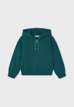 ROZPINANA BLUZA DZIEWCZĘCA Z KAPTUREM MAYORAL 4497