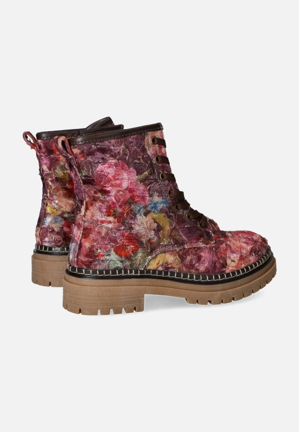 TRZEWIKI DAMSKIE Z KWIATOWYM WZOREM ARTIKER 57C1055