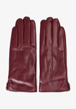 RĘKAWICZKI DAMSKIE Z MIĘKKIEJ SKÓRY EKOLOGICZNEJ DIANA & CO DND8631