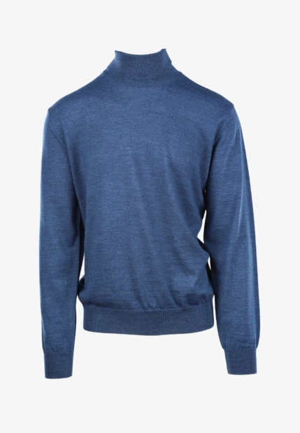 GOLF MĘSKI Z DOMIESZKĄ WEŁNY YOURNAME MS 09