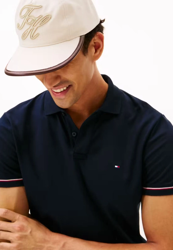 POLO MĘSKIE Z KRÓTKIM RĘKAWEM TOMMY HILFIGER MW0MW41612