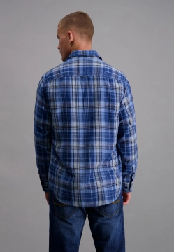 KOSZULA MĘSKA Z DŁUGIM RĘKAWEM W KRATĘ PIONIEER P1 40249 0000