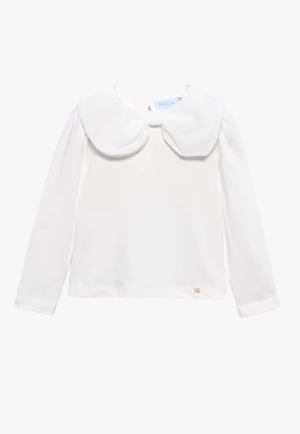 T-SHIRT DZIEWCZĘCY Z KOKARDĄ MAYORAL 5610