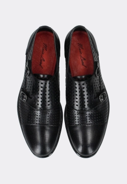 SKÓRZANE PÓŁBUTY MĘSKIE MAIN & LAND A509