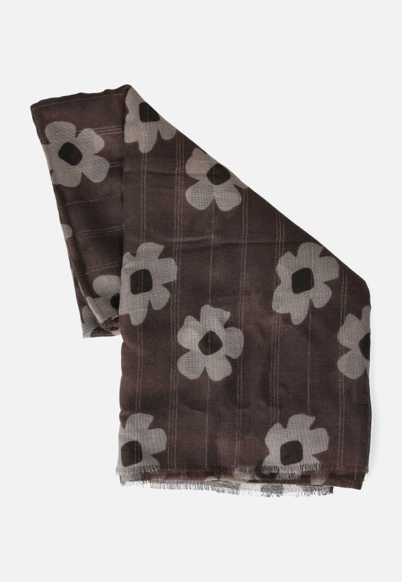 SZAL DAMSKI PRZEPLATANY METALICZNĄ NICIĄ COVERI COLLECTION 252304