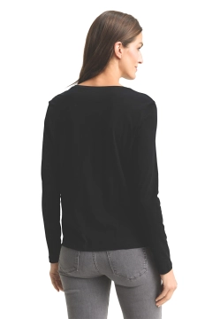 BAWEŁNIANY T-SHIRT DAMSKI Z DŁUGIM RĘKAWEM TOM TAILOR 1048951