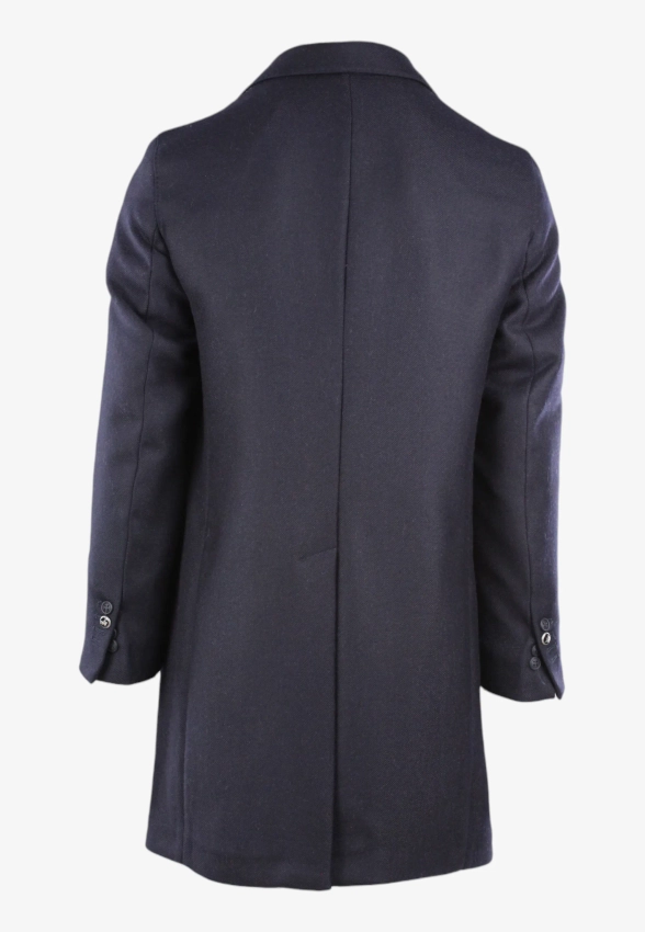 KLASYCZNY JEDNORZĘDOWY PŁASZCZ MĘSKI Z DOMIESZKĄ WEŁNY MULISH FARENHEIT