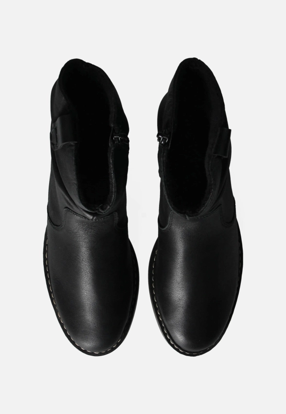 SKÓRZANE BOTKI DAMSKIE RIEKER Z6883-00