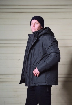 KURTKA MĘSKA Z KAPTUREM JUPITER 61170 0060