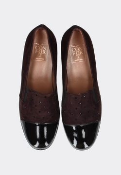 SKÓRZANE PÓŁBUTY DAMSKIE CONFORT C3I2422