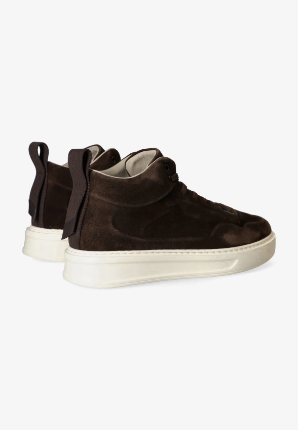 SKÓRZANE WYSOKIE SNEAKERSY MĘSKIE BARRACUDA BU3591