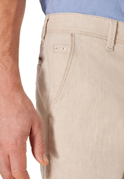 SPODNIE MĘSKIE Z DOMIESZKĄ LNU PIONEER P0 14850 2200